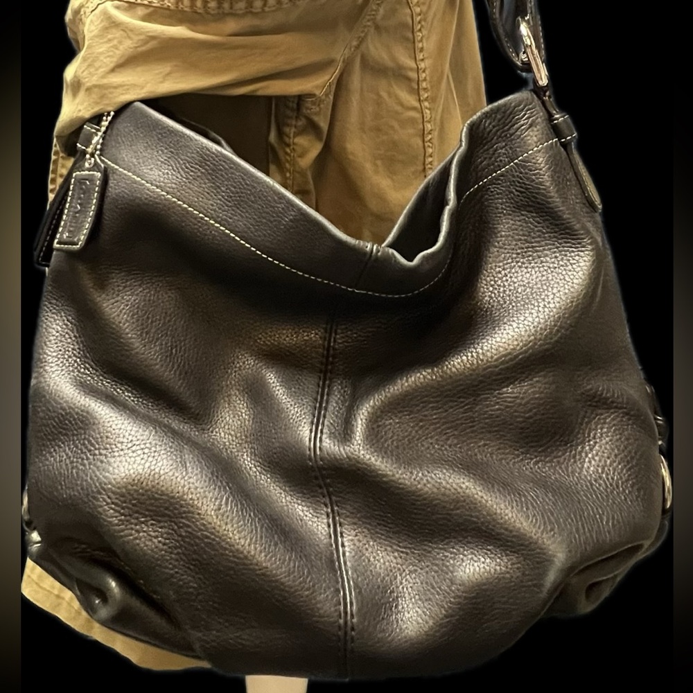 Coach Leather Hobo